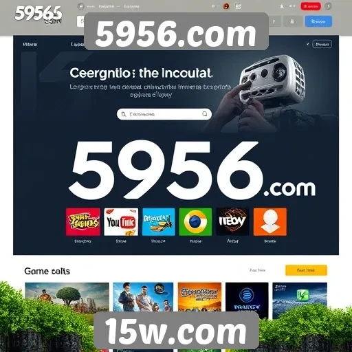 Novas funcionalidades e melhorias no site 5956.com