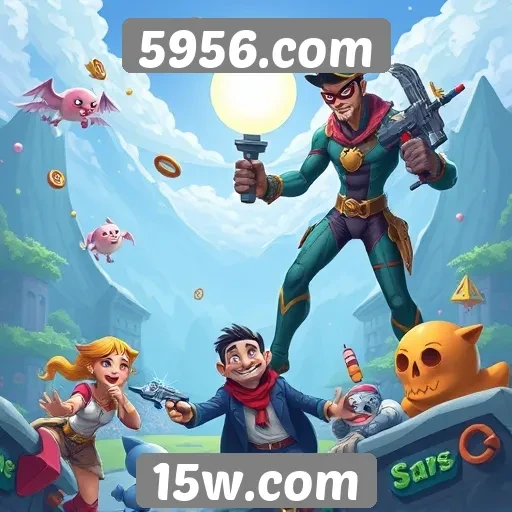 Comparativo de jogos populares disponíveis em 5956.com